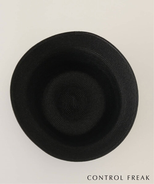 SLOBE IENA(スローブイエナ)の「CONTROL FREAK ウオッシャブルブレード゛ベルハット 234-121702(ハット・レディース・ブラック/アイボリー・FREE)」の5枚目の写真