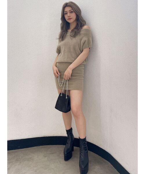 GYDA（ジェイダ）の「glitterショルダーバッグ（ショルダーバッグ・レディース・シルバー/ブラック・FREE）」の5枚目の写真