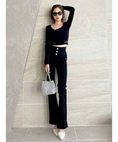 GYDA（ジェイダ）の「glitterショルダーバッグ（ショルダーバッグ・レディース・シルバー/ブラック・FREE）」の14枚目の写真