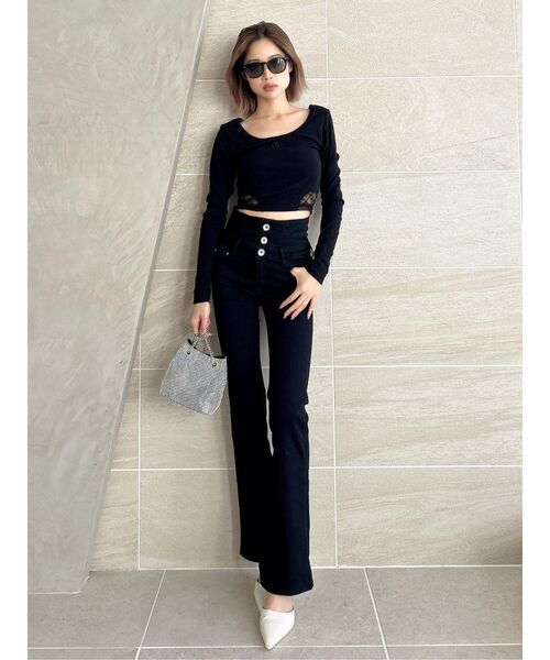 GYDA（ジェイダ）の「glitterショルダーバッグ（ショルダーバッグ・レディース・シルバー/ブラック・FREE）」の12枚目の写真