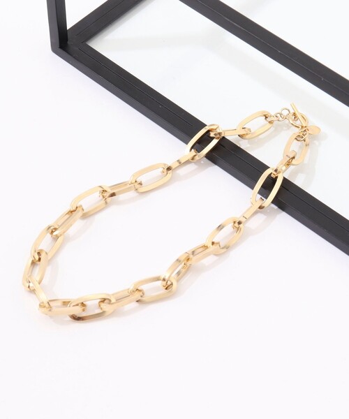 NOLLEY’S(ノーリーズ)の「ボリュームチェーンネックレス(ネックレス・レディース・ゴールド・FREE)」の6枚目の写真