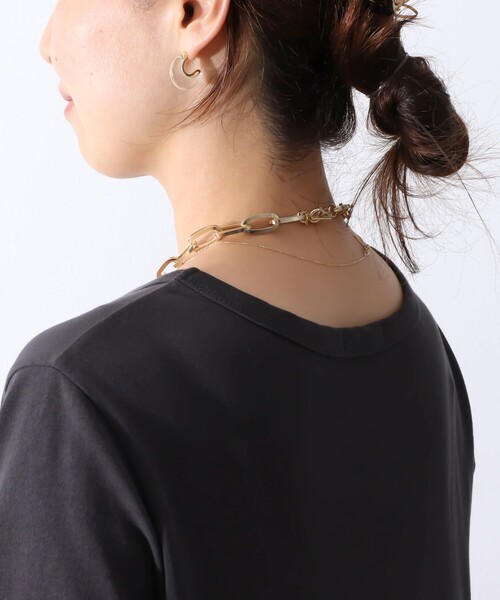 NOLLEY’S(ノーリーズ)の「ボリュームチェーンネックレス(ネックレス・レディース・ゴールド・FREE)」の10枚目の写真