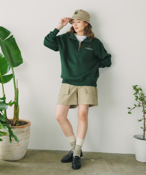 U.S. POLO ASSN.(ユーエスポロアッスン)の「U.S. POLO ASSN./ユーエスポロアッスン 裏起毛ハーフジップスウェット(スウェット・メンズ・ブラック/オフホワイト/ネイビー/ダークオレンジ・M/L/LL/S)」の21枚目の写真