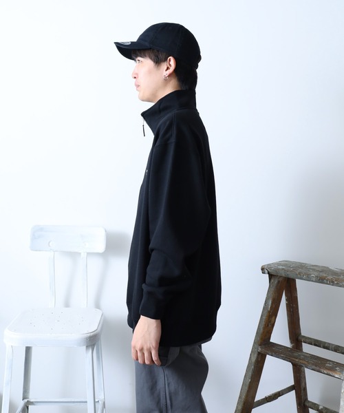U.S. POLO ASSN.(ユーエスポロアッスン)の「U.S. POLO ASSN./ユーエスポロアッスン 裏起毛ハーフジップスウェット(スウェット・メンズ・ブラック/オフホワイト/ネイビー/ダークオレンジ・M/L/LL/S)」の5枚目の写真