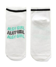 algy | 【抗菌防臭】なみロゴショートソックス(ソックス/靴下)