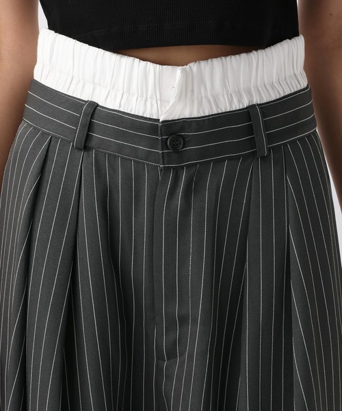 FOREVER 21(フォーエバー トゥエンティーワン)の「【2024SS】Wウエストピンストパンツ(その他パンツ・レディース・グレー/ネイビー・MEDIUM/SMALL)」の20枚目の写真