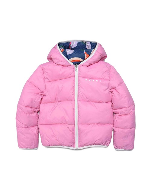 MARNI(マルニ)の「MARNI(マルニ)Kids & Junior 柄ジップアップダウンジャケット(ダウンジャケット/コート・キッズ・ネイビー・12Y/10Y/14Y/8Y)」の3枚目の写真