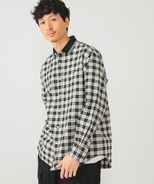 フレッドペリー FRED PERRY リブカラー シャツ FRED PERRY（フレッドペリー）の「FRED PERRY / 別注 リブカラー