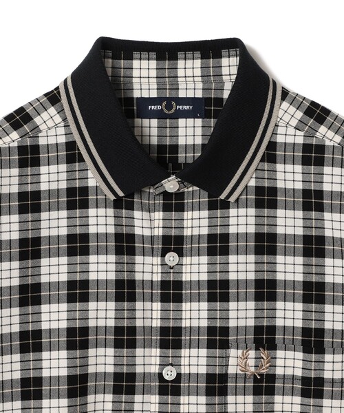 フレッドペリー FRED PERRY リブカラー シャツ FRED PERRY（フレッドペリー）の「FRED PERRY / 別注 リブカラー