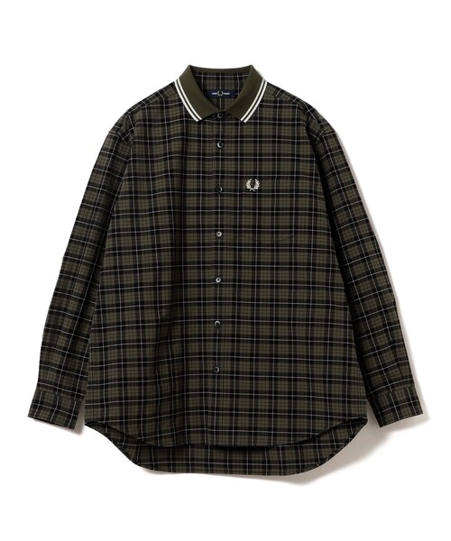 フレッドペリー FRED PERRY リブカラー シャツ FRED PERRY（フレッドペリー）の「FRED PERRY / 別注 リブカラー