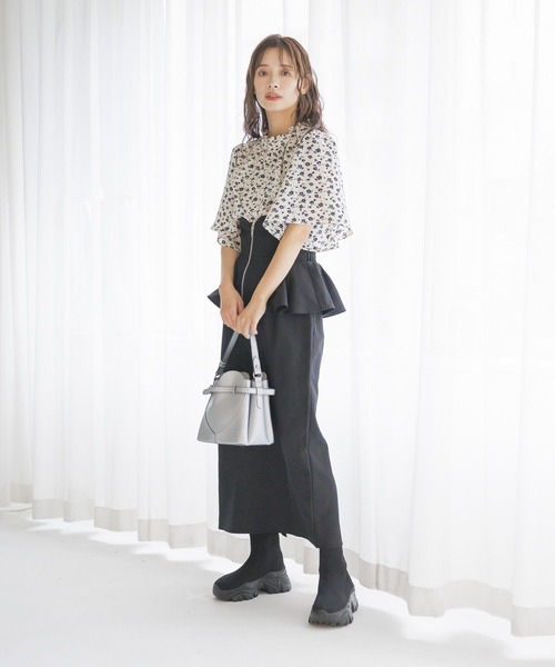 mysty woman(ミスティウーマン)の「アソートスニーカーソールブーツ 134363(ブーツ・レディース・アイボリー/ブラック/ブラック系その他・MEDIUM/LARGE)」の10枚目の写真