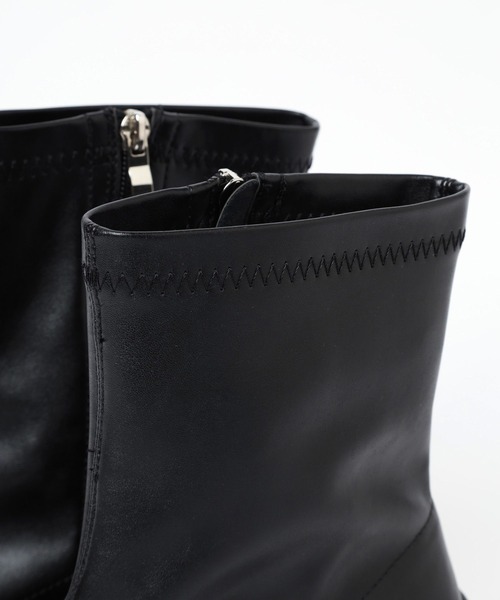 mysty woman(ミスティウーマン)の「アソートスニーカーソールブーツ 134363(ブーツ・レディース・アイボリー/ブラック/ブラック系その他・MEDIUM/LARGE)」の20枚目の写真