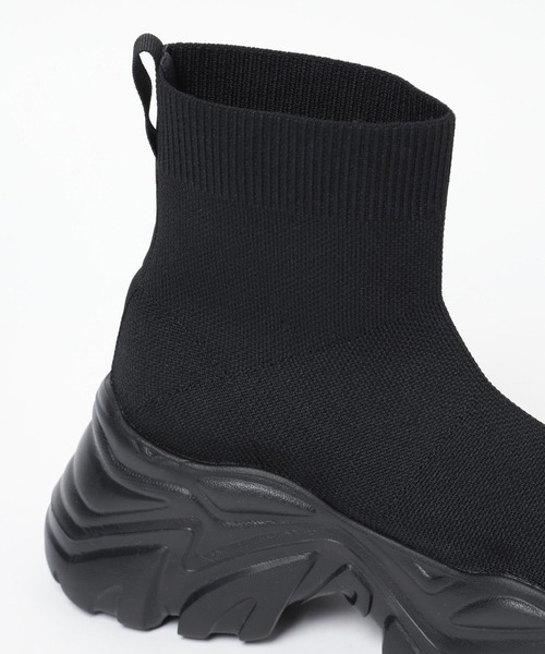 mysty woman(ミスティウーマン)の「アソートスニーカーソールブーツ 134363(ブーツ・レディース・アイボリー/ブラック/ブラック系その他・MEDIUM/LARGE)」の13枚目の写真