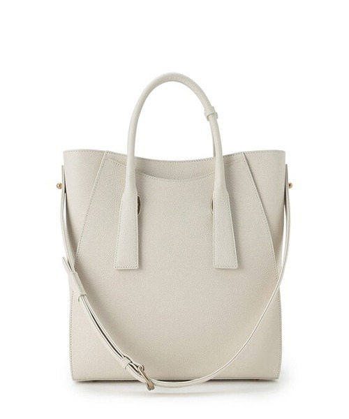 TOFF&LOADSTONE（トフアンドロードストーン）の「コロントート ライトシュリンク（トートバッグ・レディース・ブラック/ホワイト系/グレー系その他6/ブラウン系その他2/サンドベージュ・00）」の2枚目の写真