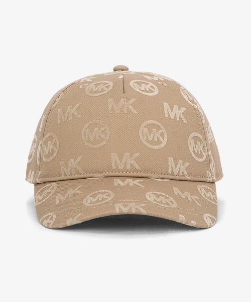 MICHAEL KORS（マイケルコース）の「MK LOGO フロック プリント ハット