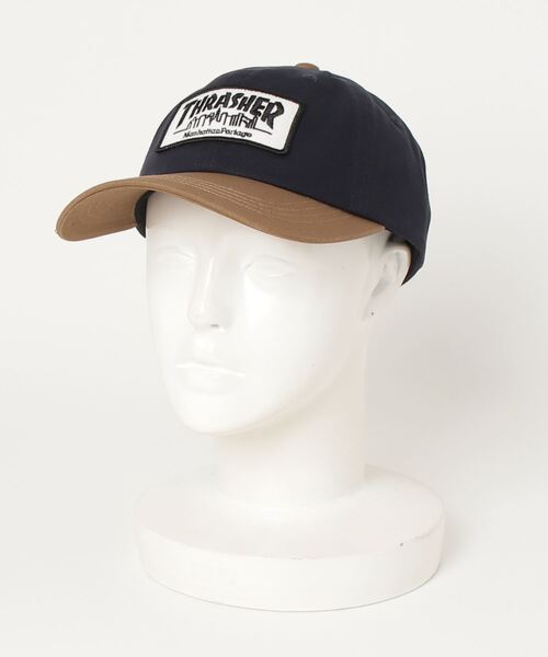 Manhattan Portage（マンハッタンポーテージ）の「Manhattan Portage/マンハッタンポーテージ キャップ "THRASHERコラボレーション" 6PANEL CAP MP263（キャップ・メンズ・ブラック/ネイビー・FREE）」の16枚目の写真