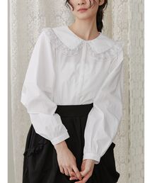 merry jenny | twinkleレースフリルカラーブラウス(シャツ/ブラウス)