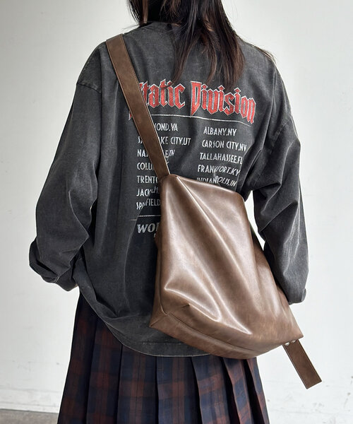 CPCM（シーピーシーエム）の「パウダー加工ビンテージライクロンT（Tシャツ/カットソー・レディース・ブラック/ブラック系その他3/ブラック系その他/ブラック系その他2/ブラック系その他4・MEDIUM/LARGE）」の22枚目の写真