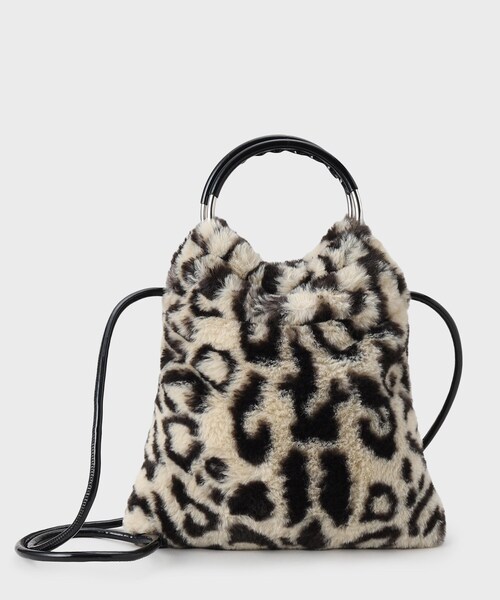 GALLEST(ギャレスト)の「◆レオパードミニBAG(ハンドバッグ・レディース・ダークブラウン系4・00)」の2枚目の写真