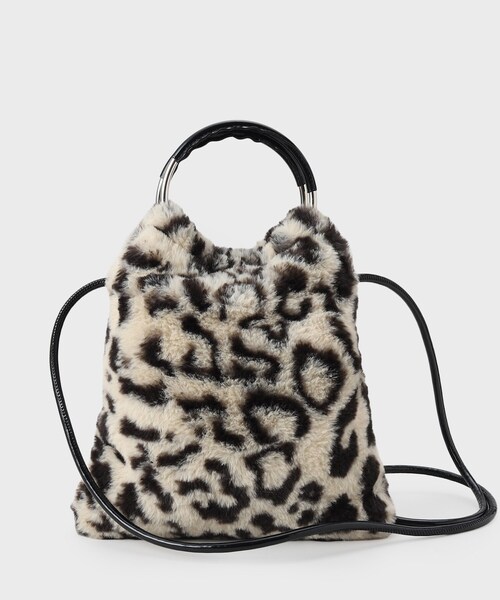 GALLEST(ギャレスト)の「◆レオパードミニBAG(ハンドバッグ・レディース・ダークブラウン系4・00)」の4枚目の写真