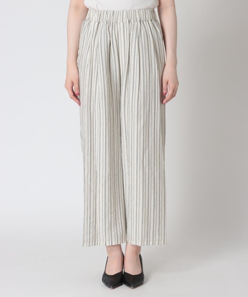 Cepica(セピカ)の「エアリードロストパンツ(その他パンツ・レディース・ブラック/ベージュ/ストライプ・FREE)」の20枚目の写真