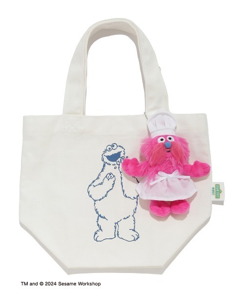 SESAME STREET(セサミストリート)の「ぬいぐるみチャーム ゴンガー(キーホルダー・レディース・サーモンピンク・FREE)」の5枚目の写真