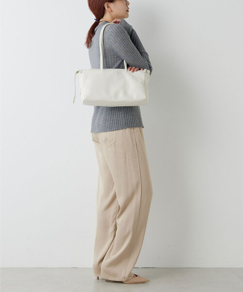 GALLARDAGALANTE（ガリャルダガランテ）の「ポロカラーニット（ニット/セーター・レディース・パープル/グレー・FREE）」の10枚目の写真