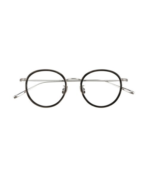 UNITED ARROWS（ユナイテッドアローズ）の「ボストン型 メガネ｜軽量｜チタンパッド｜伊達メガネ｜ビジネス｜ユニセックス｜Zoff｜UNITED ARROWS（メガネ・メンズ・ブラウン系その他/ダークグレー/ブラウン・FREE）」の4枚目の写真