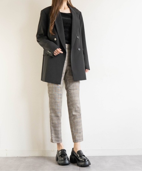 Fabby fabby(ファビィーファビィー)の「チャンキーハイヒールローファー(ローファー・レディース・ブラック・SMALL/MEDIUM/LARGE)」の20枚目の写真