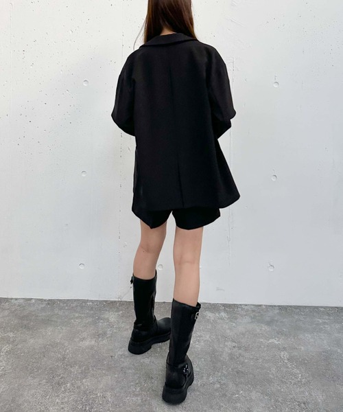 archives(アルシーヴ)の「【セットアップ対応】ベルト付タックショートパンツ(その他パンツ・レディース・アイボリー/ブラック/モカ・MEDIUM)」の18枚目の写真