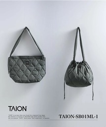 【TAION(タイオン)】〈グッズ〉ミリタリー ダウンショルダーバッグ