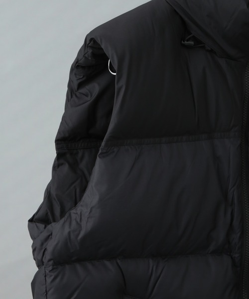 THE NORTH FACE(ザノースフェイス)の「THE NORTH FACE/Nupste Vest(ダウンベスト・メンズ・ブラック・L/M/S)」の5枚目の写真