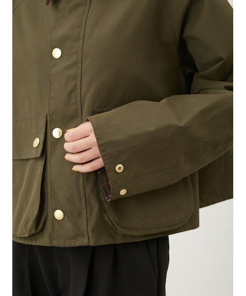 【別注】<Barbour>ショートジャケット  Mila owen 別注】<Barbour>ショートジャケット（ミリタリージャケット