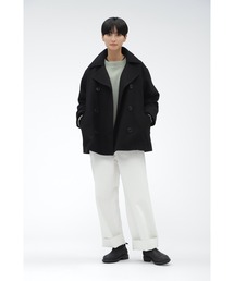 MHL.（エムエイチエル）の「COARSE WOOL MELTON（ピーコート）」 - WEAR