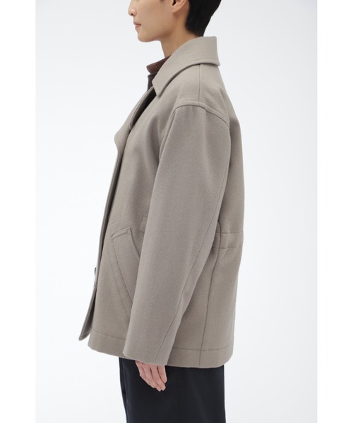 MHL.（エムエイチエル）の「COARSE WOOL MELTON（ピーコート）」 - WEAR