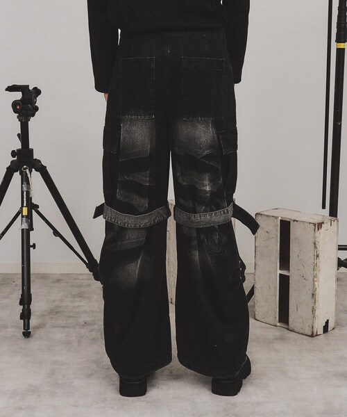 パンツ TAKEO KIKUCHI LAYERED PANTS ◇K'PJT by Aoi FANCY LAYERED PANTS