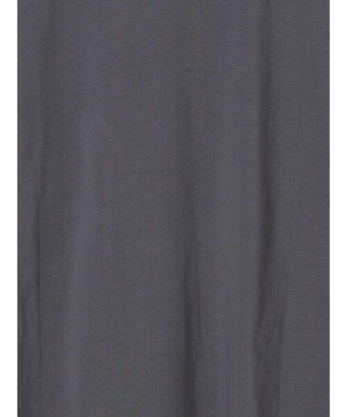 sm2rhythm（サマンサモスモスリズム）の「ロゴプリントロンT（Tシャツ/カットソー・レディース・チャコールグレー/オフホワイト/ピンク・F）」の14枚目の写真