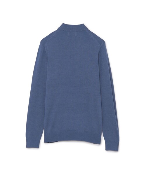 MACKINTOSH PHILOSOPHY(マッキントッシュ フィロソフィー)の「【WEB&一部店舗限定】ウール/アクリル天竺 モックネックプルオーバーニット(ニット/セーター・メンズ・オフホワイト/ダークネイビー・40/38)」の13枚目の写真