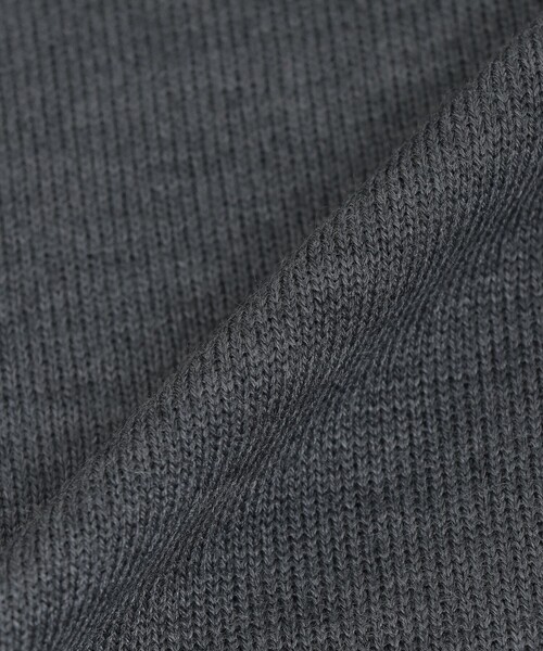 MACKINTOSH PHILOSOPHY(マッキントッシュ フィロソフィー)の「【WEB&一部店舗限定】ウール/アクリル天竺 モックネックプルオーバーニット(ニット/セーター・メンズ・オフホワイト/ダークネイビー・40/38)」の7枚目の写真