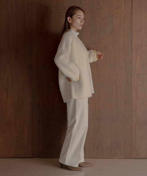 【専用】REVERE ツートーンアーガイル カーディガン 専用】REVERE ツートーンアーガイル カーディガン