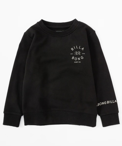BILLABONG（ビラボン）の「BILLABONG キッズ ONE TIME トレーナー 【2024年秋冬モデル】/ビラボンバックプリントキッズクルーネックトレーナー（スウェット・キッズ・オフホワイト/ブラック/オレンジ系その他・90/110/130/140/150/160）」の10枚目の写真