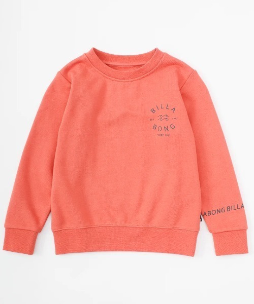BILLABONG（ビラボン）の「BILLABONG キッズ ONE TIME トレーナー 【2024年秋冬モデル】/ビラボンバックプリントキッズクルーネックトレーナー（スウェット・キッズ・オフホワイト/ブラック/オレンジ系その他・90/110/130/140/150/160）」の11枚目の写真