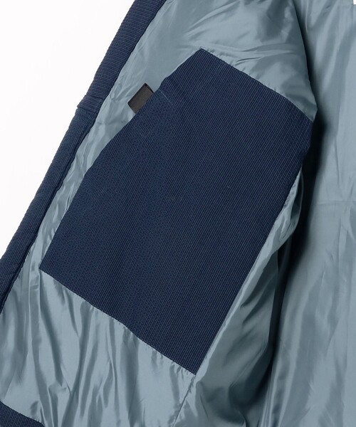 BEAMS JAPAN（ビームス　ジャパン）の「【別注】THIS IS MADE IN JAPAN / しじら織り どてら ダウンジャケット（ダウンジャケット/コート・レディース・ネイビー・3/2/4）」の7枚目の写真