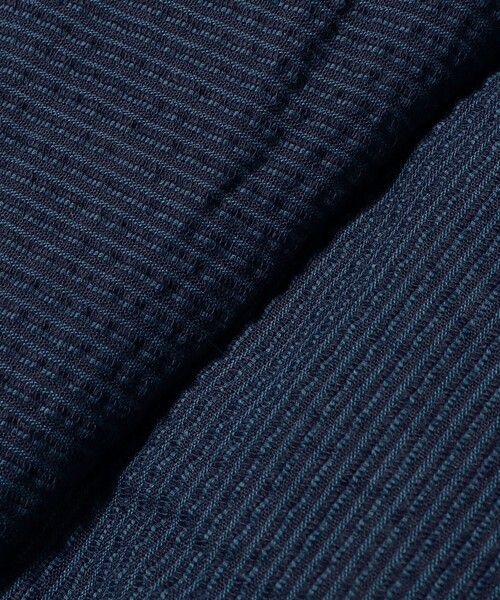 BEAMS JAPAN（ビームス　ジャパン）の「【別注】THIS IS MADE IN JAPAN / しじら織り どてら ダウンジャケット（ダウンジャケット/コート・レディース・ネイビー・3/2/4）」の9枚目の写真