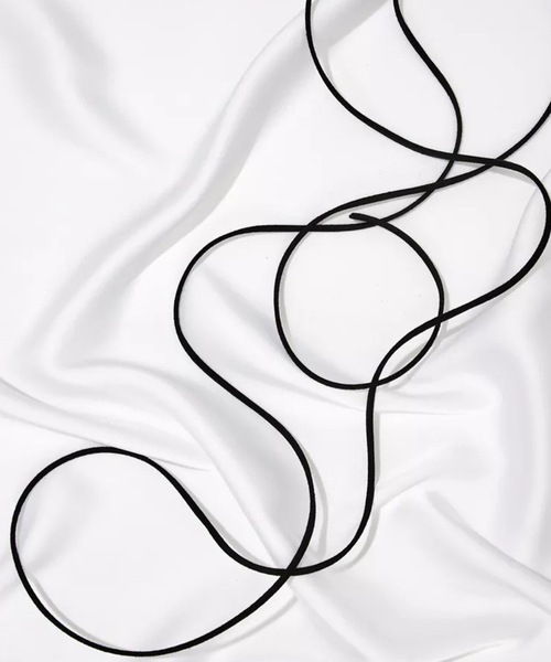 DiamondHearts（ダイヤモンドハーツ）の「シンプルチョーカー（チョーカー・レディース・ブラック・FREE）」の5枚目の写真