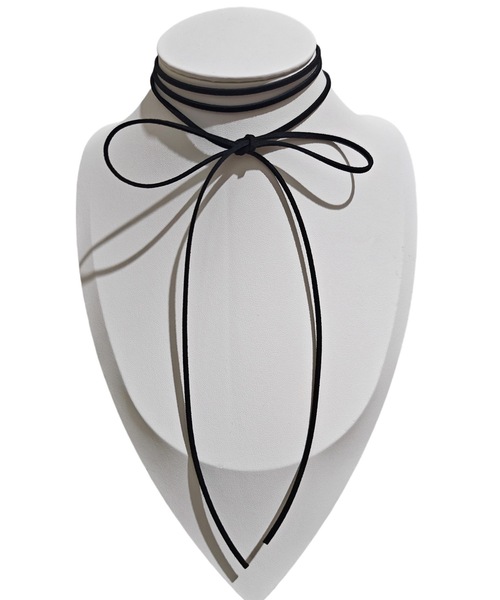 DiamondHearts（ダイヤモンドハーツ）の「シンプルチョーカー（チョーカー・レディース・ブラック・FREE）」の6枚目の写真