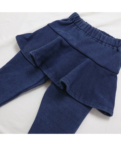 apres les cours（アプレレクール）の「裏シャギーフリルスカッツ（スカート・キッズ・ブラック/ピンク/インディゴブルー/ラベンダー・130/140/80/90/100/110/120）」の12枚目の写真