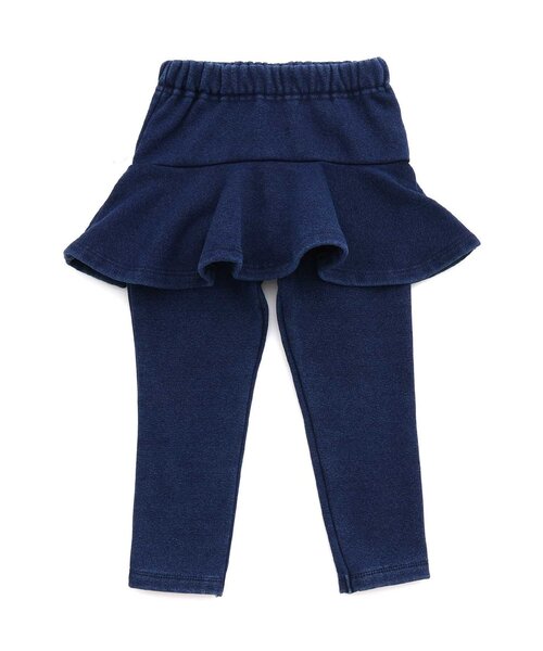 apres les cours（アプレレクール）の「裏シャギーフリルスカッツ（スカート・キッズ・ブラック/ピンク/インディゴブルー/ラベンダー・130/140/80/90/100/110/120）」の20枚目の写真