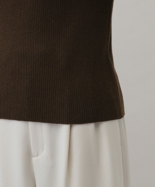 GLOBAL WORK（グローバルワーク）の「MATINEE LINE/なめらかニット