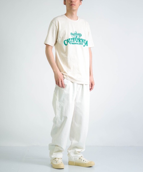 MIXTA（ミクスタ）の「[Mixta] mens / MEXICO（Tシャツ/カットソー・メンズ・ベージュ/ナチュラル・L/M）」の5枚目の写真